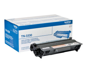 Brother TN3330 - black - original - toner cartridge