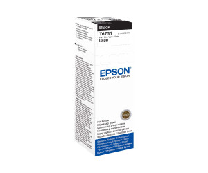 Epson T6731 - 70 ml - black - original - refill ink