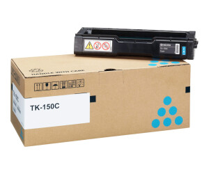 Kyocera TK 150c - Cyan - Original - Toner cartridge