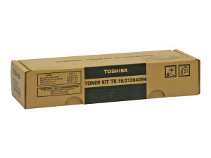Toshiba TK-15 - Schwarz - Original - Tonerpatrone