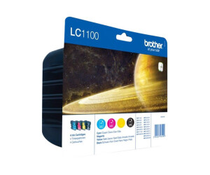Brother LC1100 Value Pack - 4er-Pack - Schwarz, Gelb, Cyan, Magenta