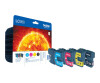 Brother LC980VALBPDR - 4er-Pack - Schwarz, Gelb, Cyan, Magenta