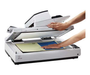 Fujitsu fi-7700 - Dokumentenscanner - Triple CCD - Duplex - ARCH B - 600 dpi x 600 dpi - bis zu 100 Seiten/Min. (einfarbig)