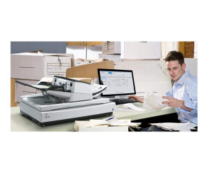 Fujitsu fi-7700 - Dokumentenscanner - Triple CCD - Duplex - ARCH B - 600 dpi x 600 dpi - bis zu 100 Seiten/Min. (einfarbig)