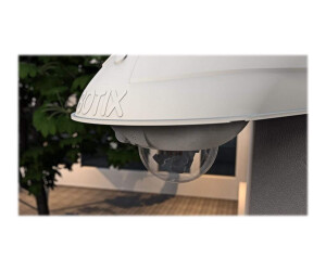 Mobotix DualDome D16B-F-6D6N036 - Netzwerk-Überwachungskamera - Kuppel - Außenbereich - Vandalismussicher / Wetterbeständig - Farbe (Tag&Nacht)
