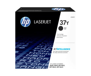 HP 37Y - Besonders hohe Ergiebigkeit - Schwarz - Original - LaserJet - Tonerpatrone (CF237Y)