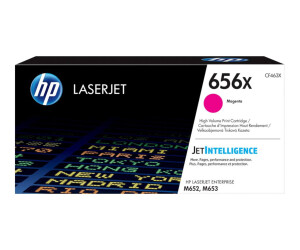 HP 656x - High productivity - Magenta - original - laser...