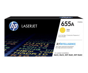 HP 655A - Gelb - Original - LaserJet - Tonerpatrone (CF452A)