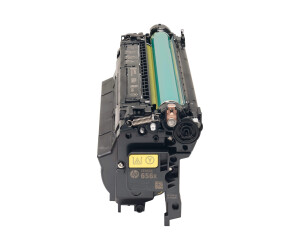 HP 656x - high productive - yellow - original - laser jet - toner cartridge (CF462X)