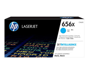 HP 656X - Hohe Ergiebigkeit - Cyan - Original - LaserJet...