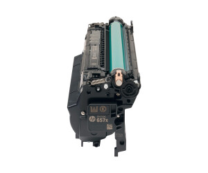 HP 657x - high productive - black - original - laser jet - toner cartridge (CF470X)