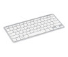 R-Go Compact Tastatur, QWERTZ (DE), weiß, drahtgebundenen