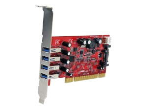 StarTech.com 4 Port USB 3.0 PCI Schnittstellenkarte - PCI...