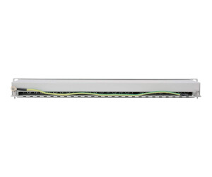 Intellinet 24-Port Cat6a Patchpanel, geschirmt, 24 Ports,...