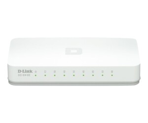 D-Link dlinkgo 8-Port Fast Ethernet Easy Desktop Switch GO-SW-8E