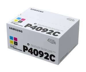 HP Samsung CLT -P4092C - 4 -pack - black, yellow, cyan,...