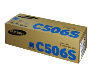 HP Samsung CLT -C506S - Cyan - original - toner cartridge...