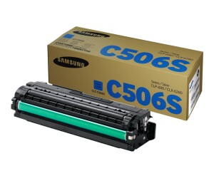 HP Samsung CLT -C506S - Cyan - original - toner cartridge...