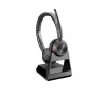 Poly Savi 7220 Office - Headset system - On -ear