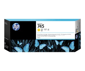 HP 745 - 300 ml - with a high capacity - yellow