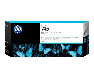 HP 745 - 300 ml - mit hoher Kapazität - Photo schwarz