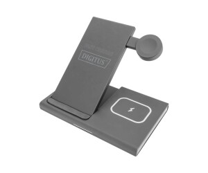 DIGITUS Kabelloses Ladegerät - 3-in-1 - 15 Watt