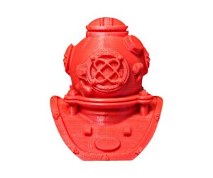 Macherbot red - 1 kg - ABS filament (3D) - for