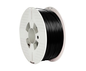 Verbatim Schwarz, RAL 9017 - 1 kg - 396 m - ABS filament...