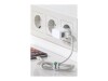 Goobay Dual USB charger - Netzteil - 12 Watt - 2.4 A - 2 Ausgabeanschlussstellen (USB)