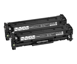 Canon 718 Black - 2er-Pack - Schwarz - original