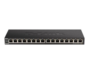 D -Link DGS 1016S - Switch - Unmanaged - 16 x 10/100/1000