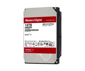 WD Red Pro NAS Hard Drive WD161KFGX - hard drive - 16 TB - Intern - 3.5 "(8.9 cm)