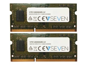V7 DDR3 - kit - 8 GB: 2 x 4 GB - SO DIMM 204-PIN