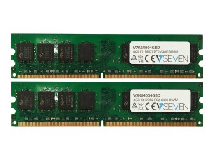 V7 DDR2 - KIT - 4 GB: 2 x 2 GB - Dimm 240 -Pin