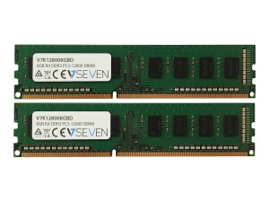 V7 DDR3 - kit - 8 GB: 2 x 4 GB - DIMM 240-PIN