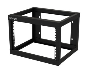 StarTech.com 6HE 19 Zoll Wand Netzwerk Rack - 2 Pfosten,...