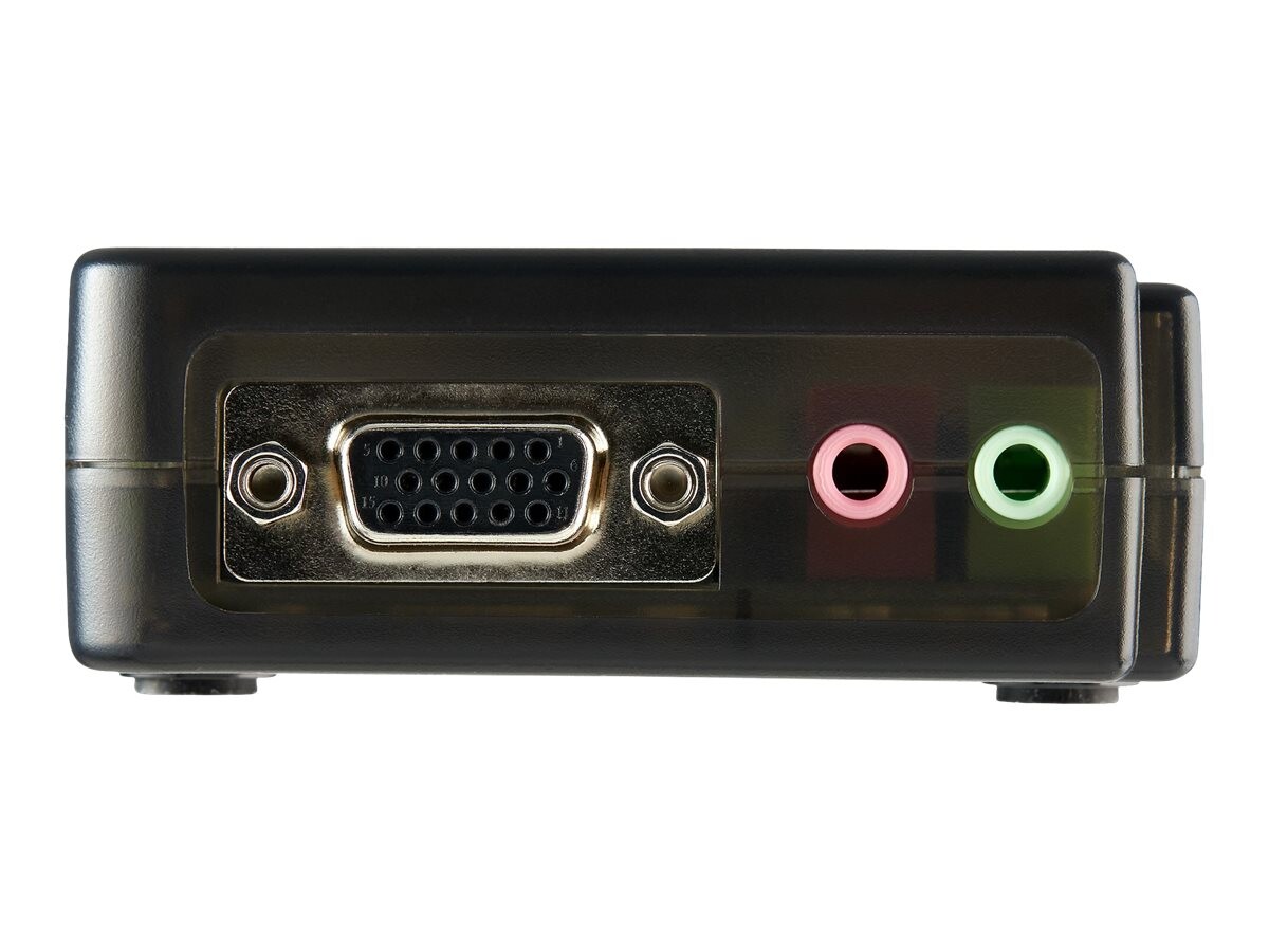 StarTech.com 4 Port VGA / USB KVM Switch inkl. Kabel und Audio, 139,90
