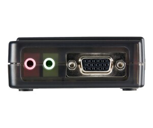 StarTech.com 4 Port VGA / USB KVM Switch inkl. Kabel und Audio