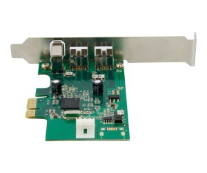 Startech.com 3 Port 800+400 Firewire PCI Express interfaces combo card