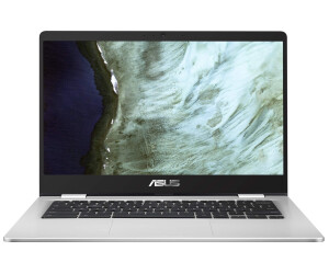 ASUS Chromebook 14" FHD silber Celeron N3350 8GB/64G...