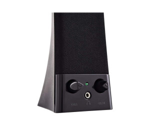 V7 SP2500 - loudspeaker - for PC - USB - 10 watts (total)