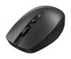 HP 710 - mouse - rechargeable - 7 keys - wireless - 2.4 GHz, Bluetooth 5.3 - Wireless recipient (USB)