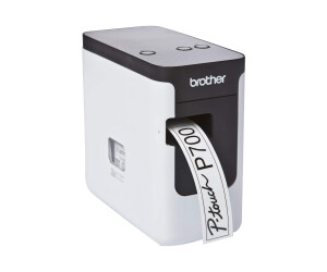 Brother P-Touch PT-P700 - Etikettendrucker - Thermotransfer - Rolle (2,4 cm)