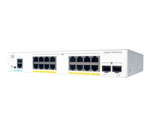 Cisco Catalyst 1000-16P-E-2G-L - Switch - managed - 8 x...