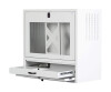 Digitus workstation for wall mounting with integrated screen holder