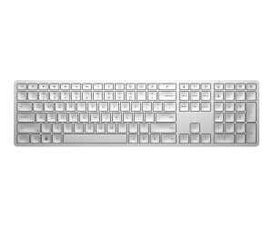 HP 970 - keyboard - backlit - Bluetooth, 2.4 GHz