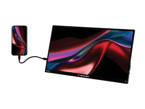Verbatim PM-14 - LED-Monitor - 35.6 cm (14") - tragbar - 1920 x 1080 Full HD (1080p)