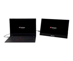 Verbatim PM-14 - LED-Monitor - 35.6 cm (14") - tragbar - 1920 x 1080 Full HD (1080p)