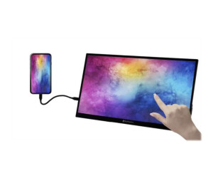 Verbatim PMT-15 - LED-Monitor - 39.6 cm (15.6")