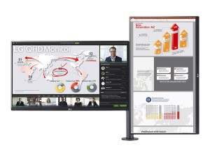 LG Ergo Dual 27QP88DP-BS - LED-Monitor - 68.466 cm (27")